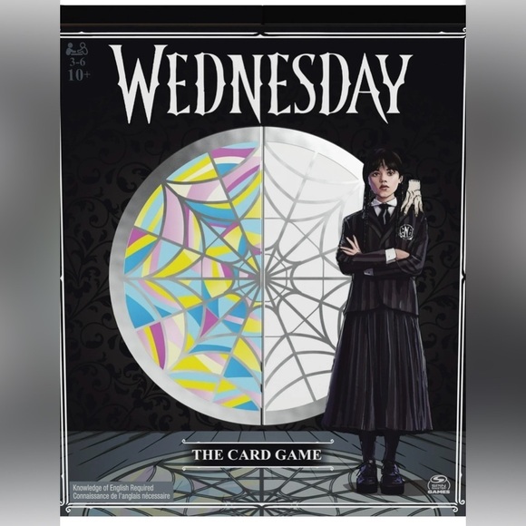Wednesday Script Musical MGM | Games | Spin Master Games Wednesday Card Game | Poshmark